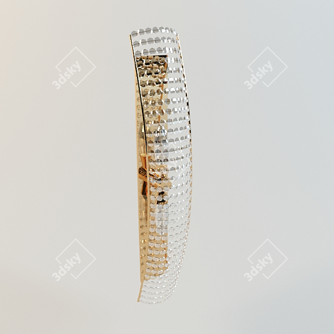 Modern Wall Sconce 3D model image 1