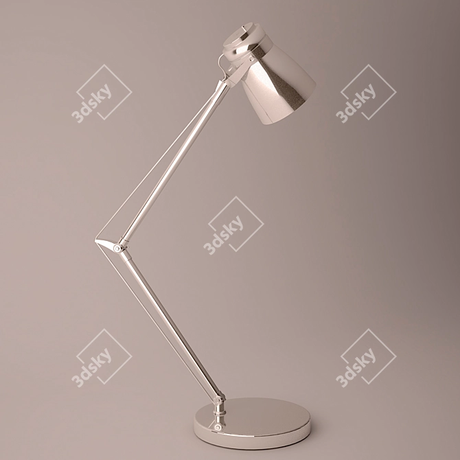 Benjamin Massive Lamp | Stylish Illumination Solution 3D model image 1