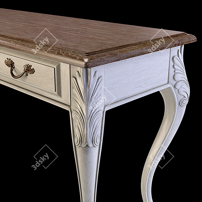 Sleek Louise Console Table: Elegant and Functional 3D model image 3