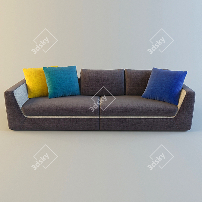 Luxury Meets Comfort: Roche Bobois Attraction 3D model image 1