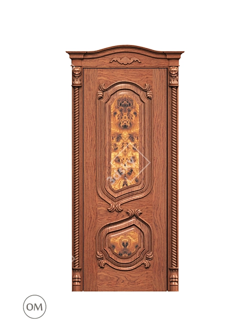 Emperador Veneci 2000х800 mm: Italian Luxury Doors 3D model image 1