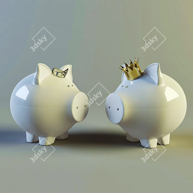 Savings Buddy 3D model image 1