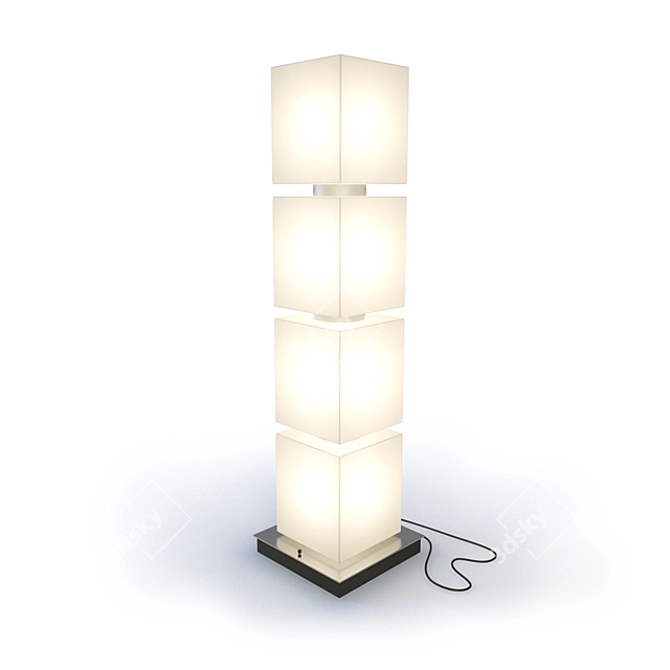 Delta Light Jeti Tower: Illuminating Excellence in Design 3D model image 1