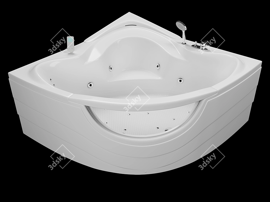 Aquatic Bliss: Transform Your Space with the Aquarium 3D model image 1
