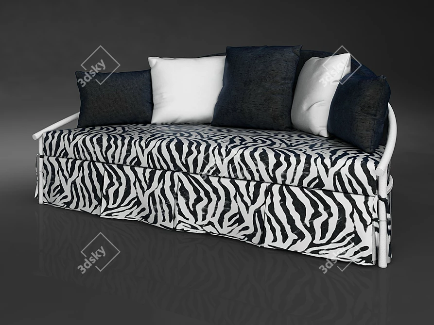 Blando Milagro Bed: Perfect in Every Way! 3D model image 1