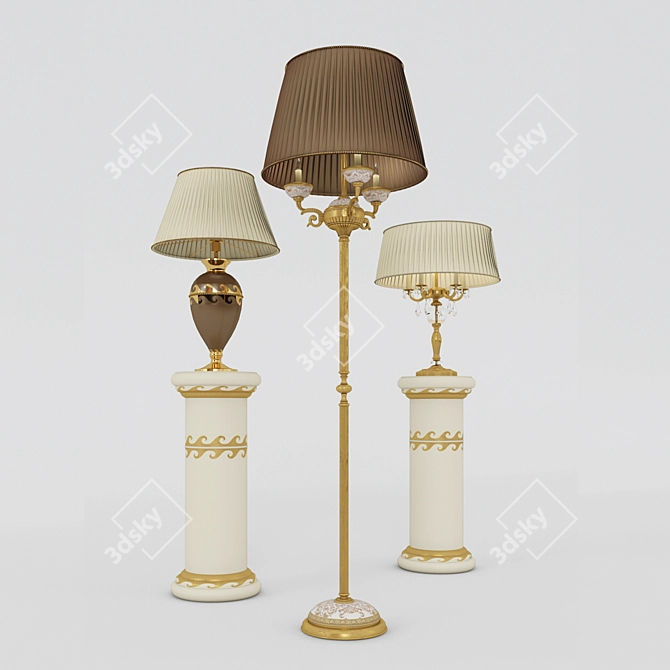 Elegant Lighting Collection 3D model image 1