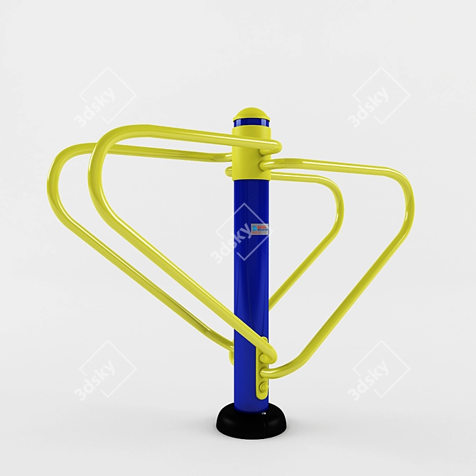 Inter Atletica SL 105 Outdoor Bars 3D model image 1