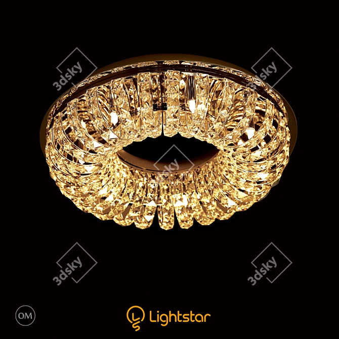 ONDA Lightstar Pendant Light 3D model image 1