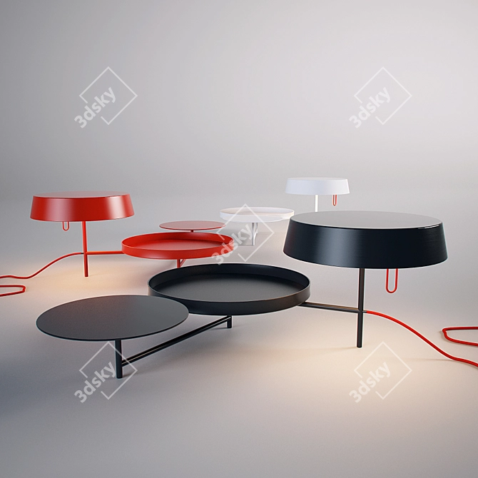 Arnaud Modern Lighting Solution 3D model image 1