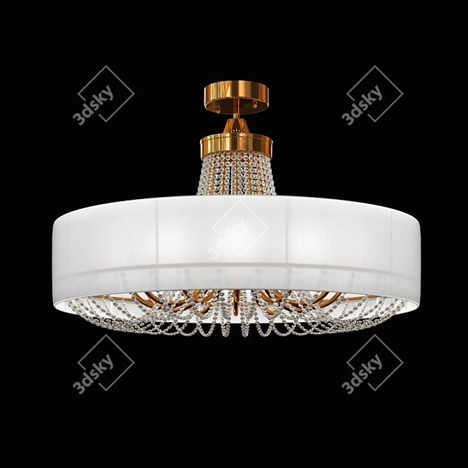 Chandelier Ceiling NT9928-12KG  Wunderlicht 3D model image 1