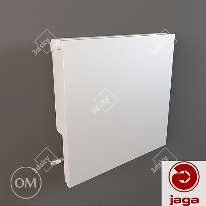 Jaga Linea Plus LINW-10 Radiator 3D model image 1