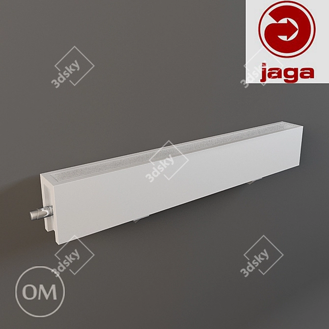  Jaga Mini Radiator - Compact Heating Solution 3D model image 1