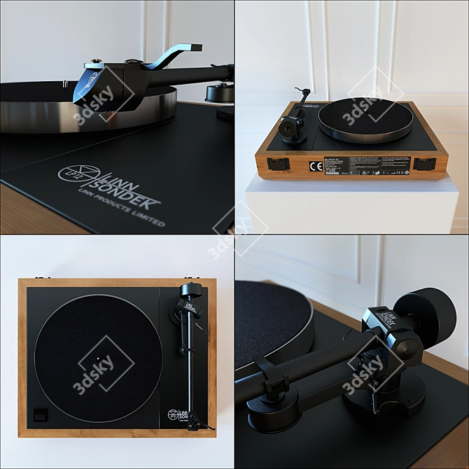 Linn Sondek LP12 Turntable 3D model image 2