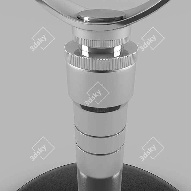 Professional Condenser Microphone 3D model image 3