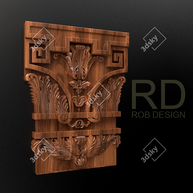 Kapitel: Unique Russian-inspired Fashion 3D model image 1