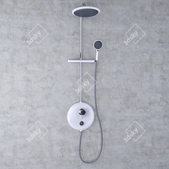 Valentin Wippy Shower Complex 3D model image 1