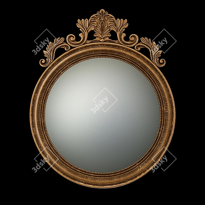 F.A.L. M8969 Mirror: Elegant & Functional 3D model image 4