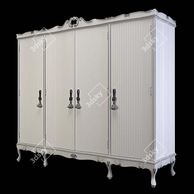 Corte Zari Tiffany Wardrobe 3D model image 4