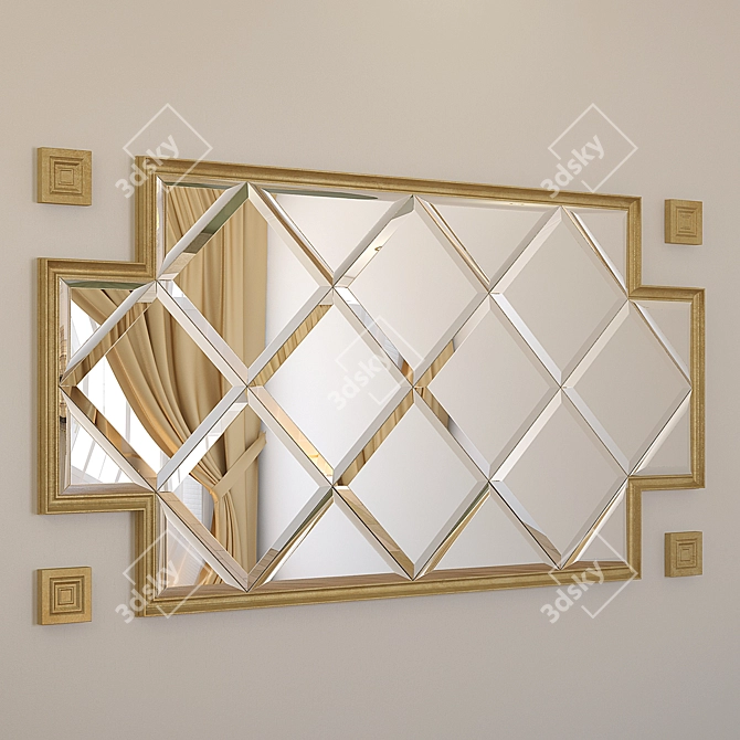 Title: Fascinating Focused Mirror 3D model image 1