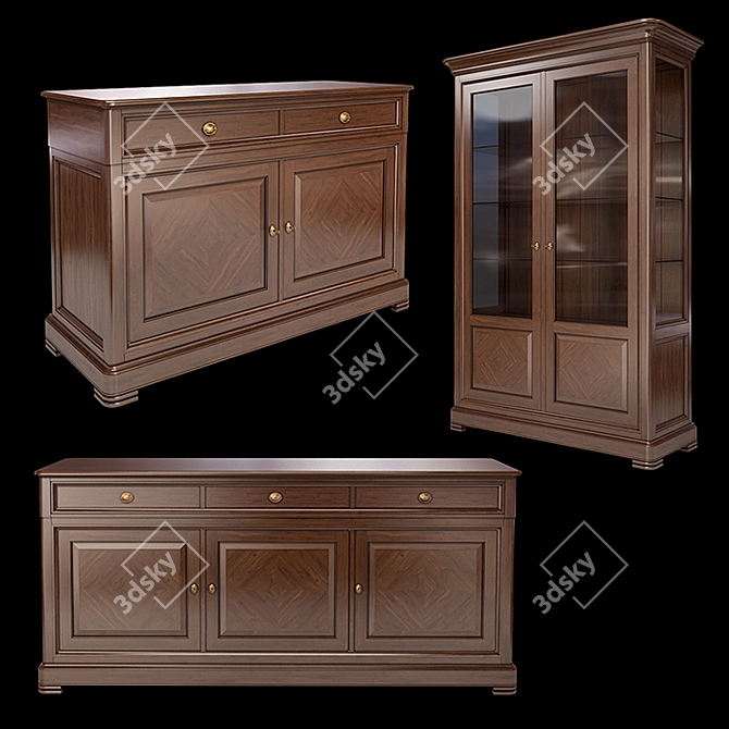 Bamax Lord Style Dresser 3D model image 2
