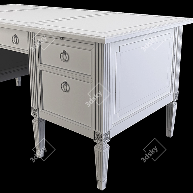 BAMAX Day by Day Writing Desk 3D model image 14