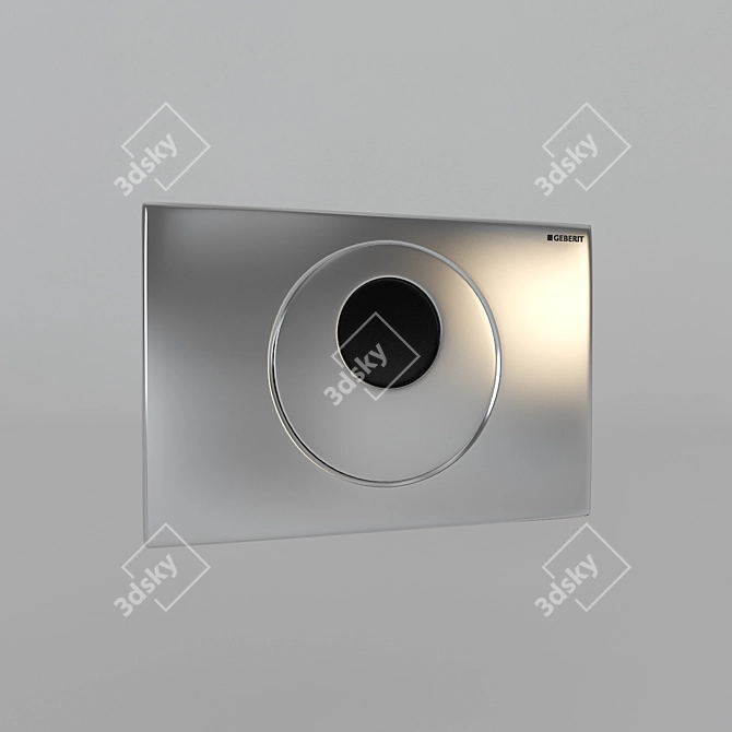 Geberit Sigma10 WC IR Flush Key 3D model image 1