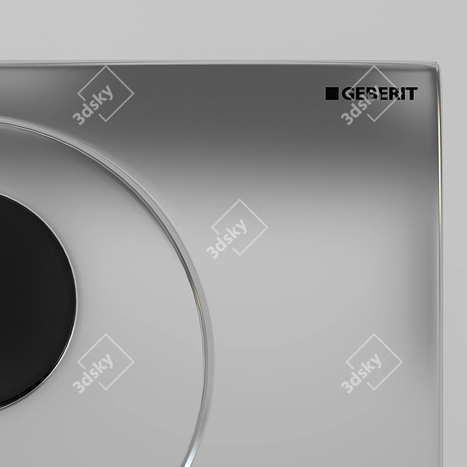 Geberit Sigma10 WC IR Flush Key 3D model image 2