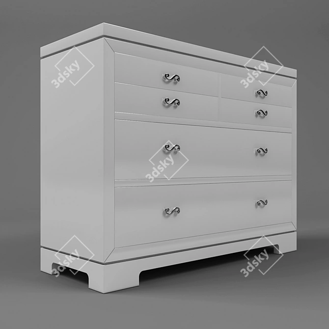 Italiano Time Locker 3D model image 1