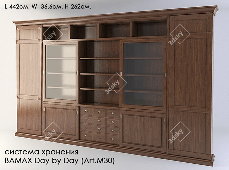 Bamax Day by Day Storage: Art.M30 3D model image 1