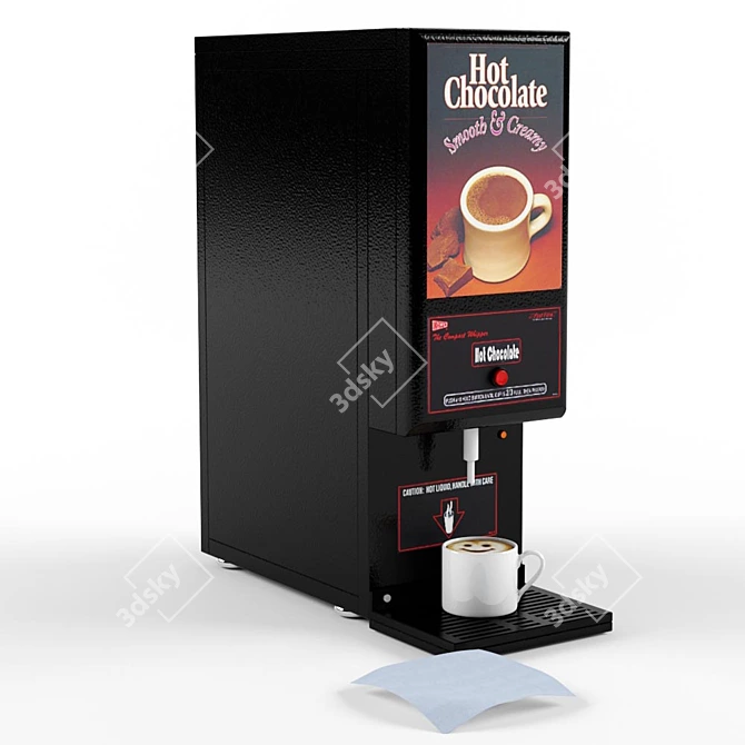 Cecilware Hot Choco Dispenser 3D model image 1