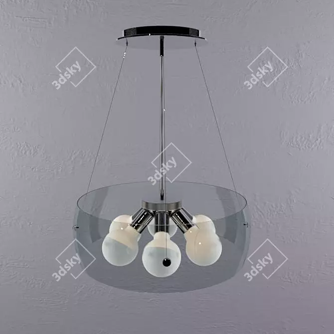 BARUSS BS200 LED Pendant Light 3D model image 2