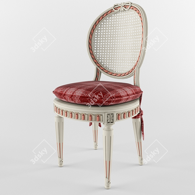 Elegant Vittorio Grifoni Chair 3D model image 1