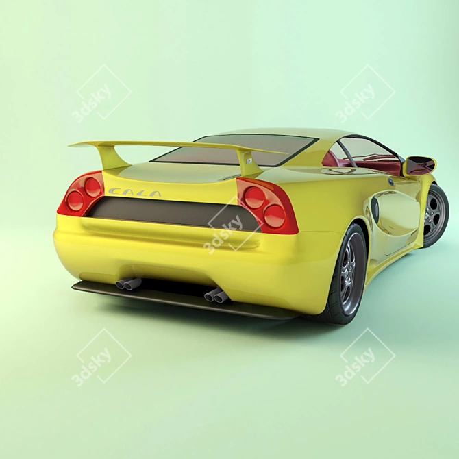 2009 Ital Design Cala: Uniquely Unfinished Salon 3D model image 2