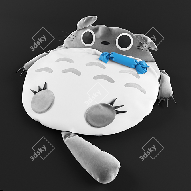 Totoro Bed: Extra Large Size 3D model image 2