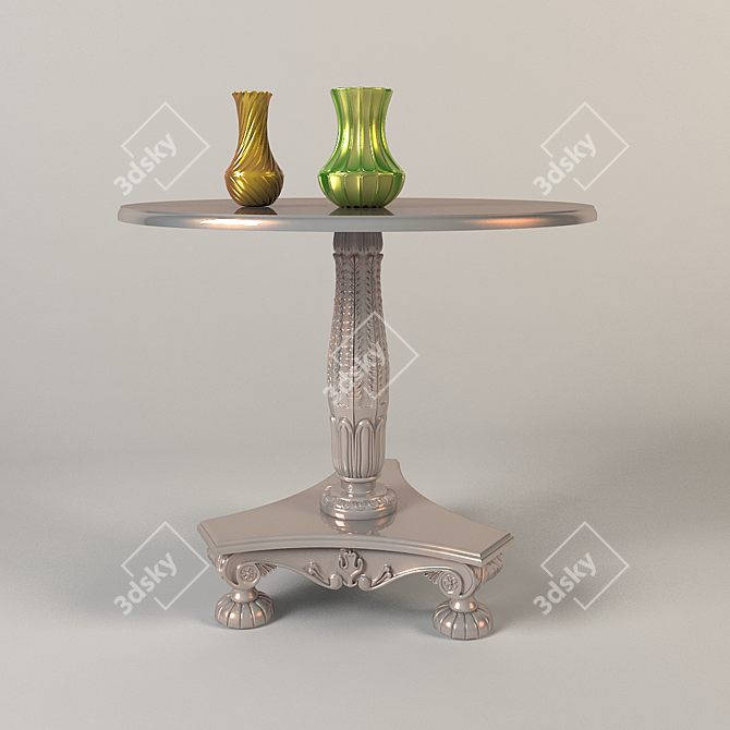 Foto-Table: Stylish and Practical 3D model image 1