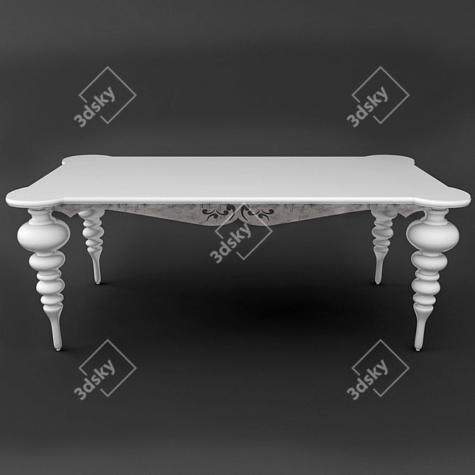 BOVA Victoria Table 3D model image 1