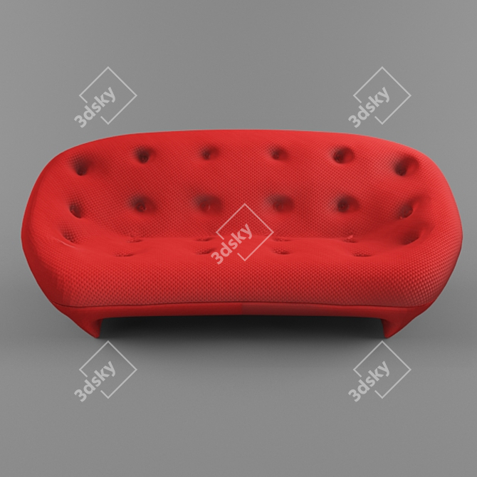 Title: Ploum Sofa: Unparalleled Comfort & Style 3D model image 1