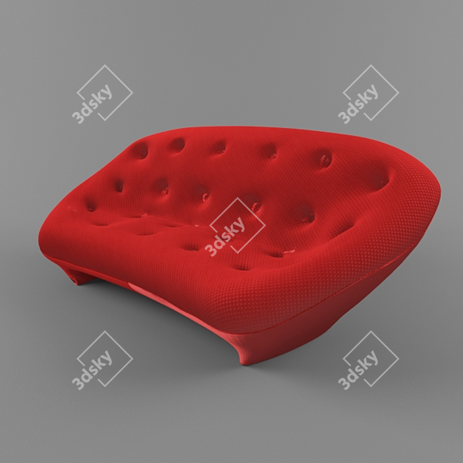 Title: Ploum Sofa: Unparalleled Comfort & Style 3D model image 2