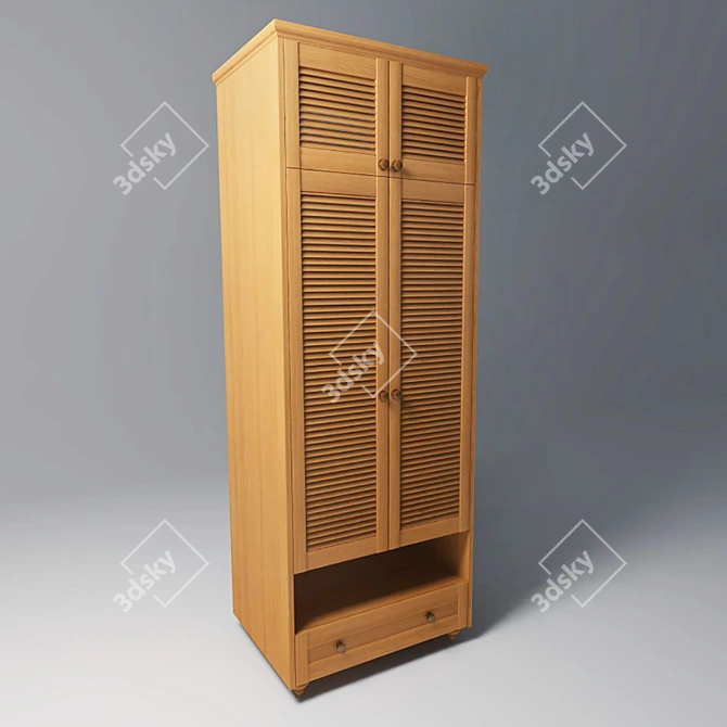 Custom Design Cupboard - dwg, max, fbx 3D model image 1