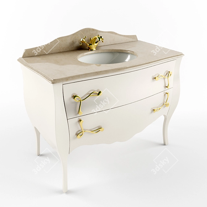Classic Beauty: La Beaute HOLLY 3D model image 1