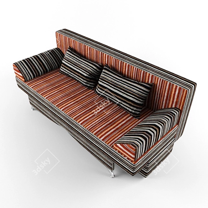 Comfort Zone Sofa 3D model image 1