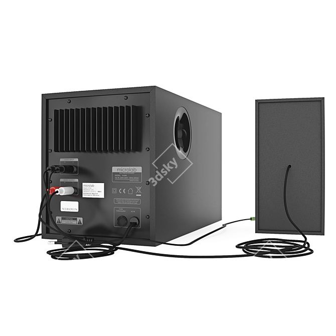 Premium Sound Experience: Microlab M-880 3D model image 2