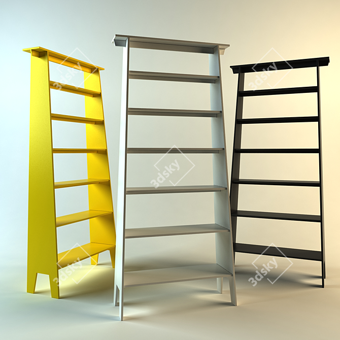 Modern Estoril Rack by Cattelan Italia 3D model image 1