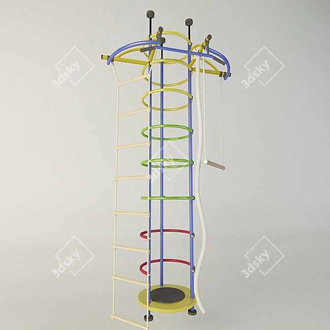 Saturn 3 Children's Gymnastic Set 3D model image 1