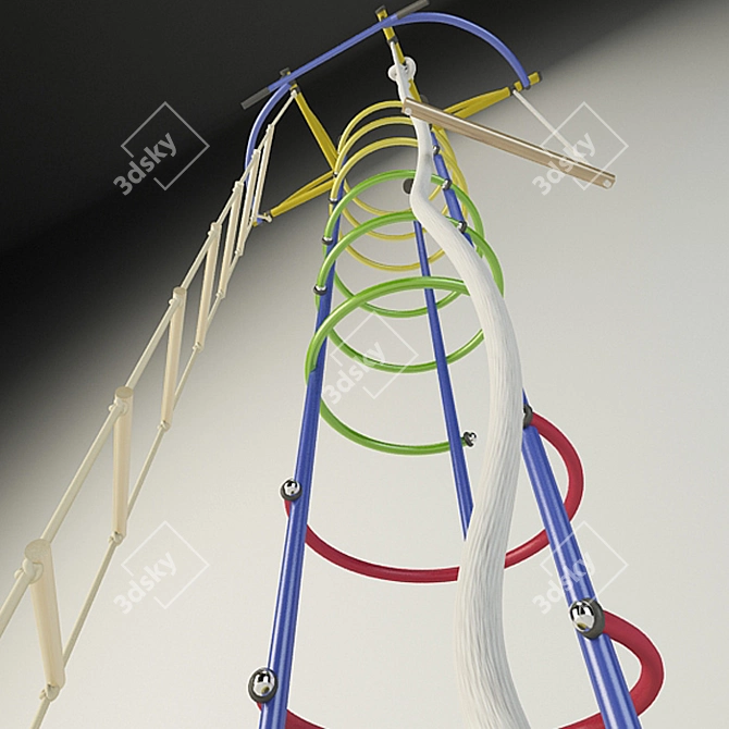 Saturn 3 Children's Gymnastic Set 3D model image 3
