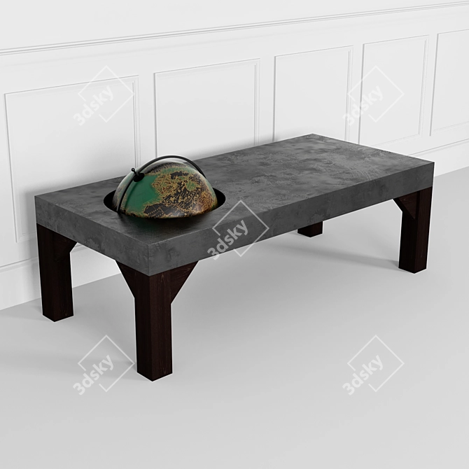 Andrew Martin Earth Coffee Table 3D model image 1
