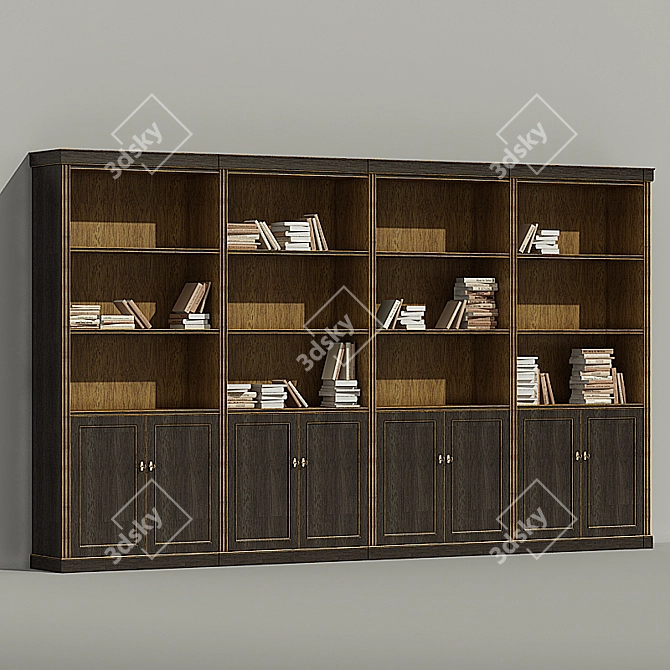 Elegant Taormina Wardrobe: Classic Charm 3D model image 1