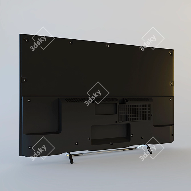 Sony KDL-50W817B: 50" Smart TV with 3D Capability 3D model image 2