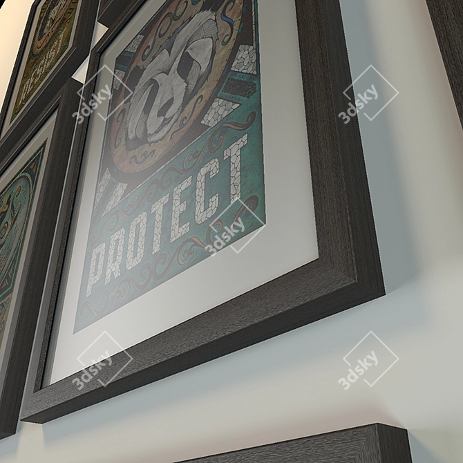 Andreas Preis Illustrations Collection 3D model image 2