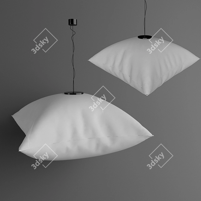 Globlow Pendant Light: Stylish & Modern 3D model image 1